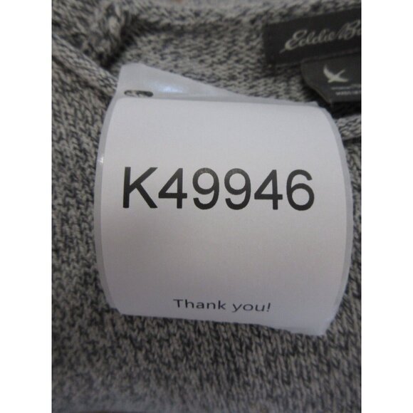 Eddie Bauer Sweater Medium Tall Roll Neck Pullover Heathered Knit * - Picture 13 of 13